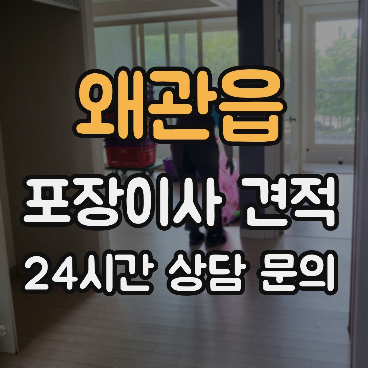 왜관읍 포장이사 견적