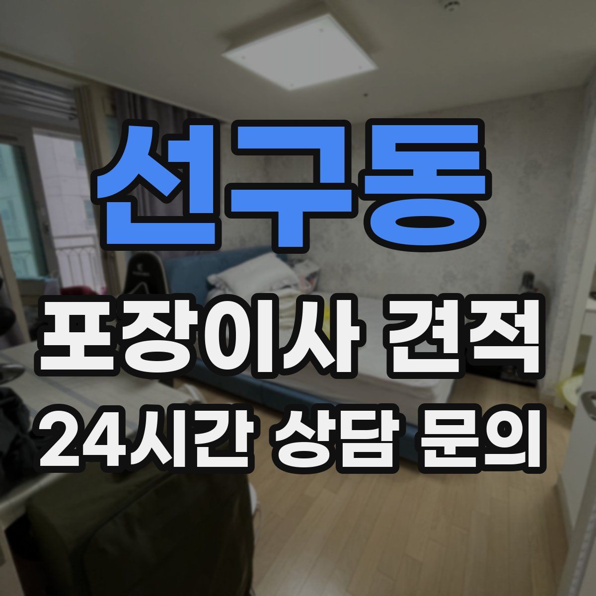 선구동 포장이사 견적