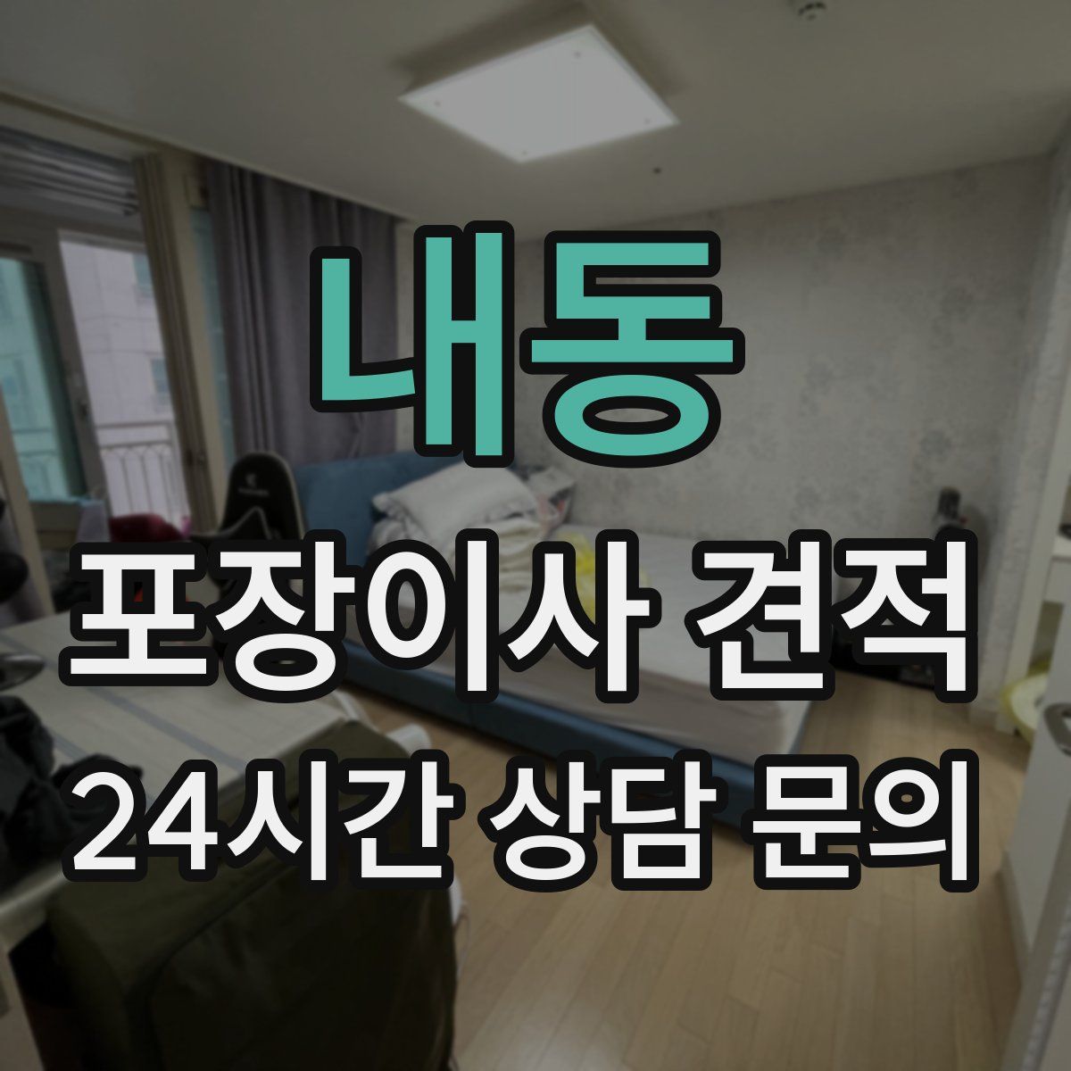 내동 포장이사 견적