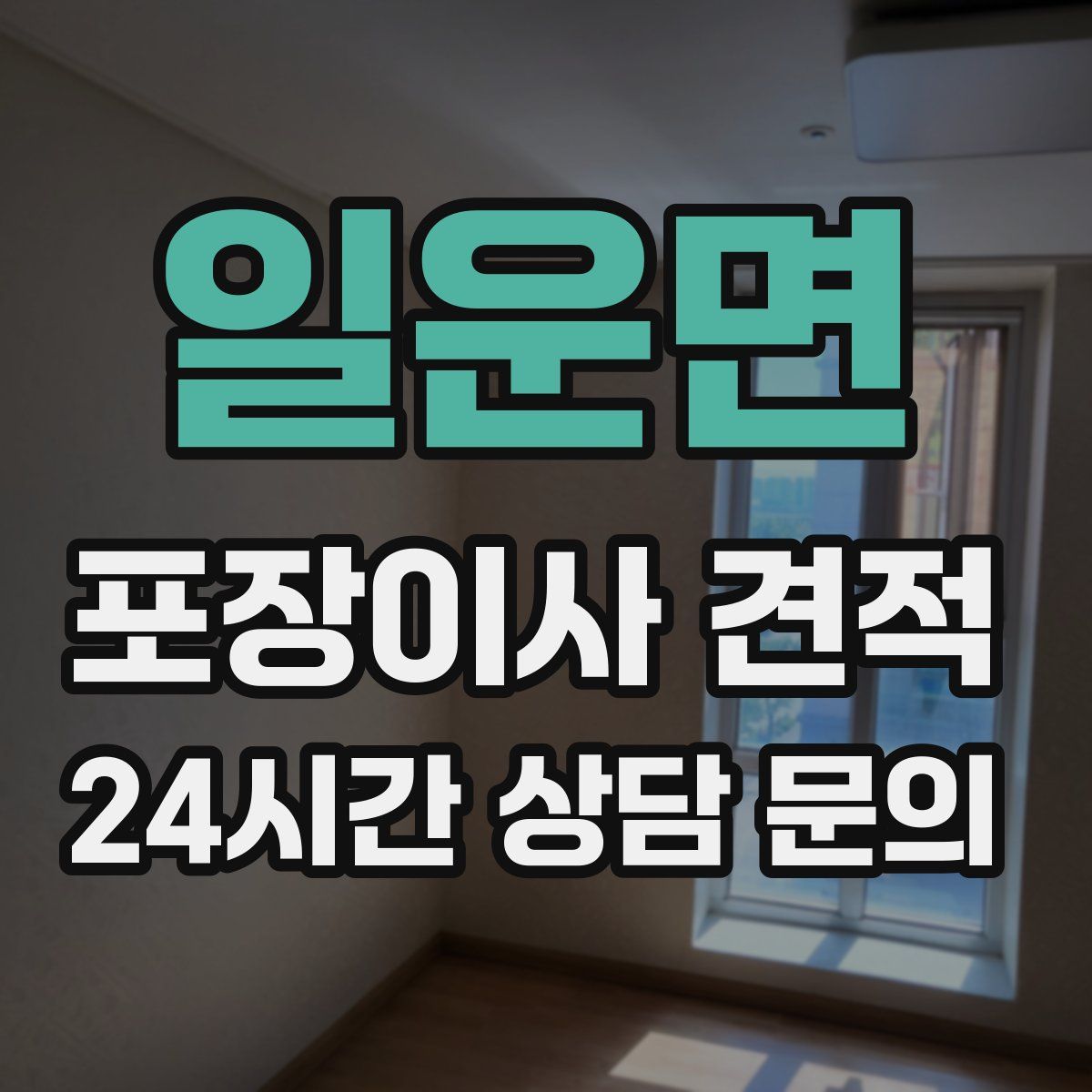 일운면 포장이사 견적