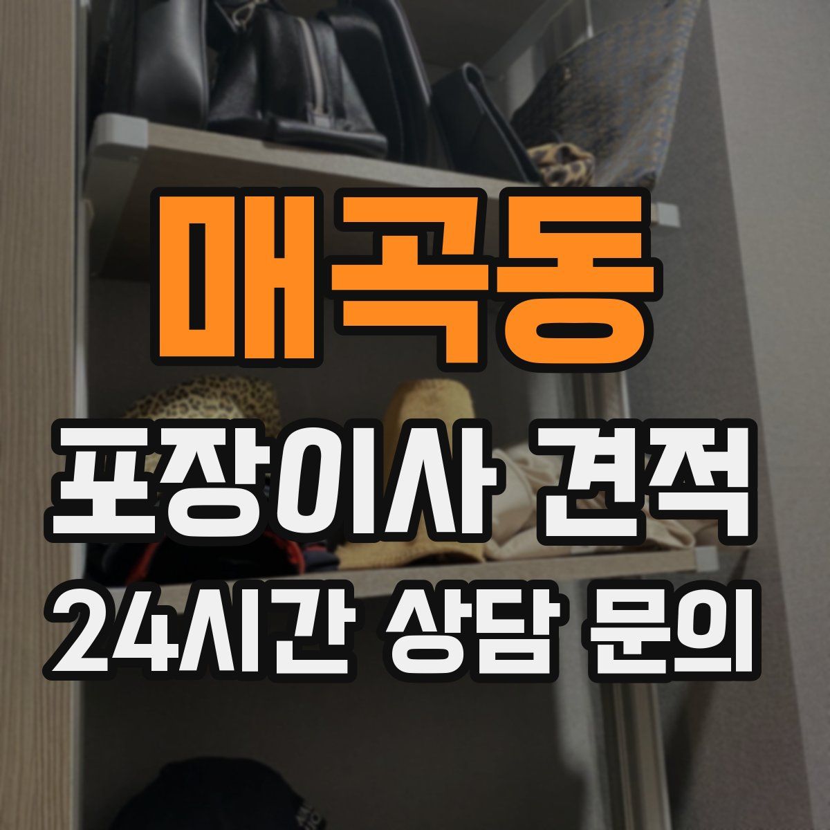 매곡동 포장이사 견적