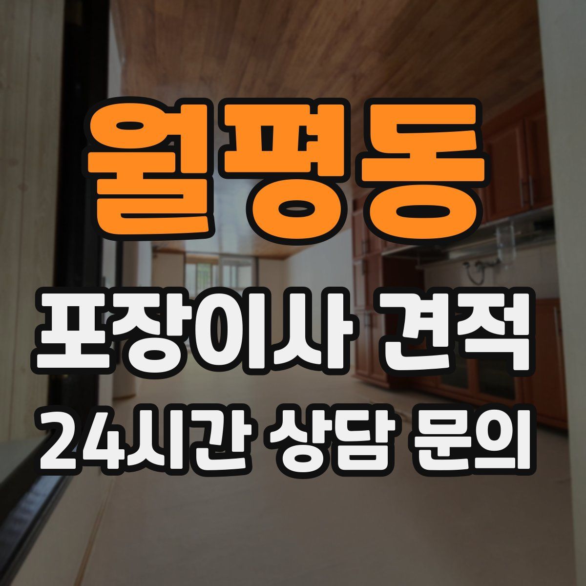 월평동 포장이사 견적