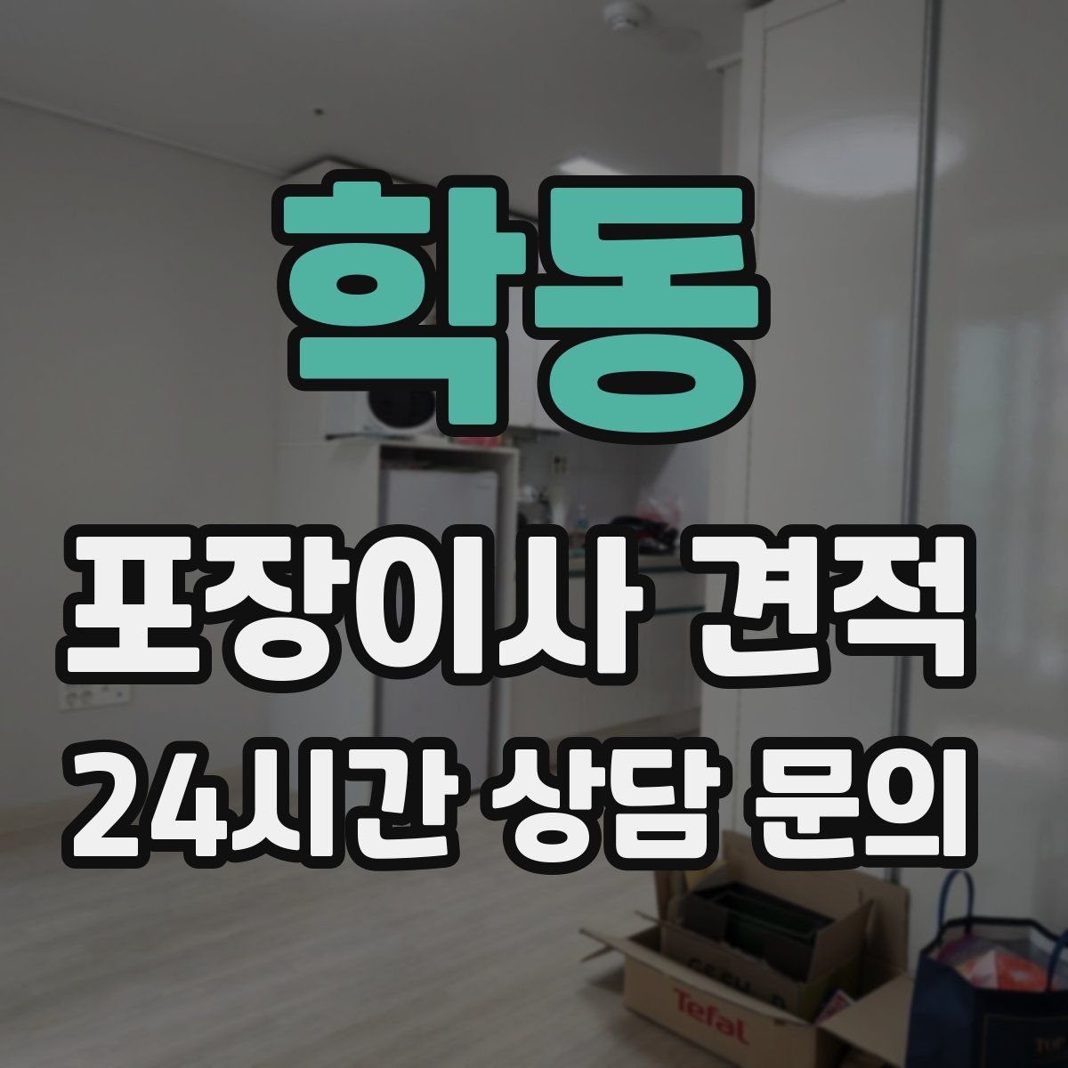 학동 포장이사 견적