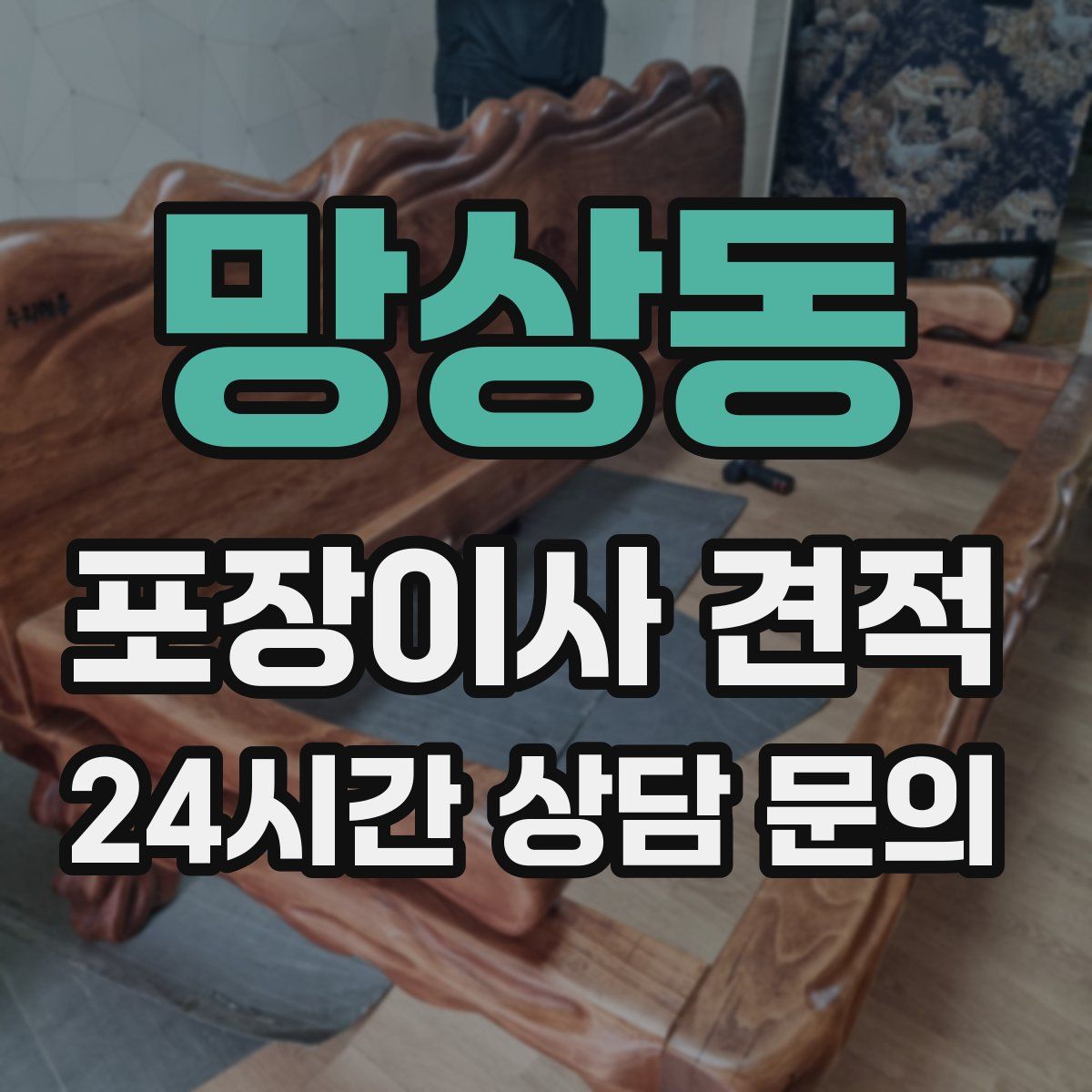 망상동 포장이사 견적