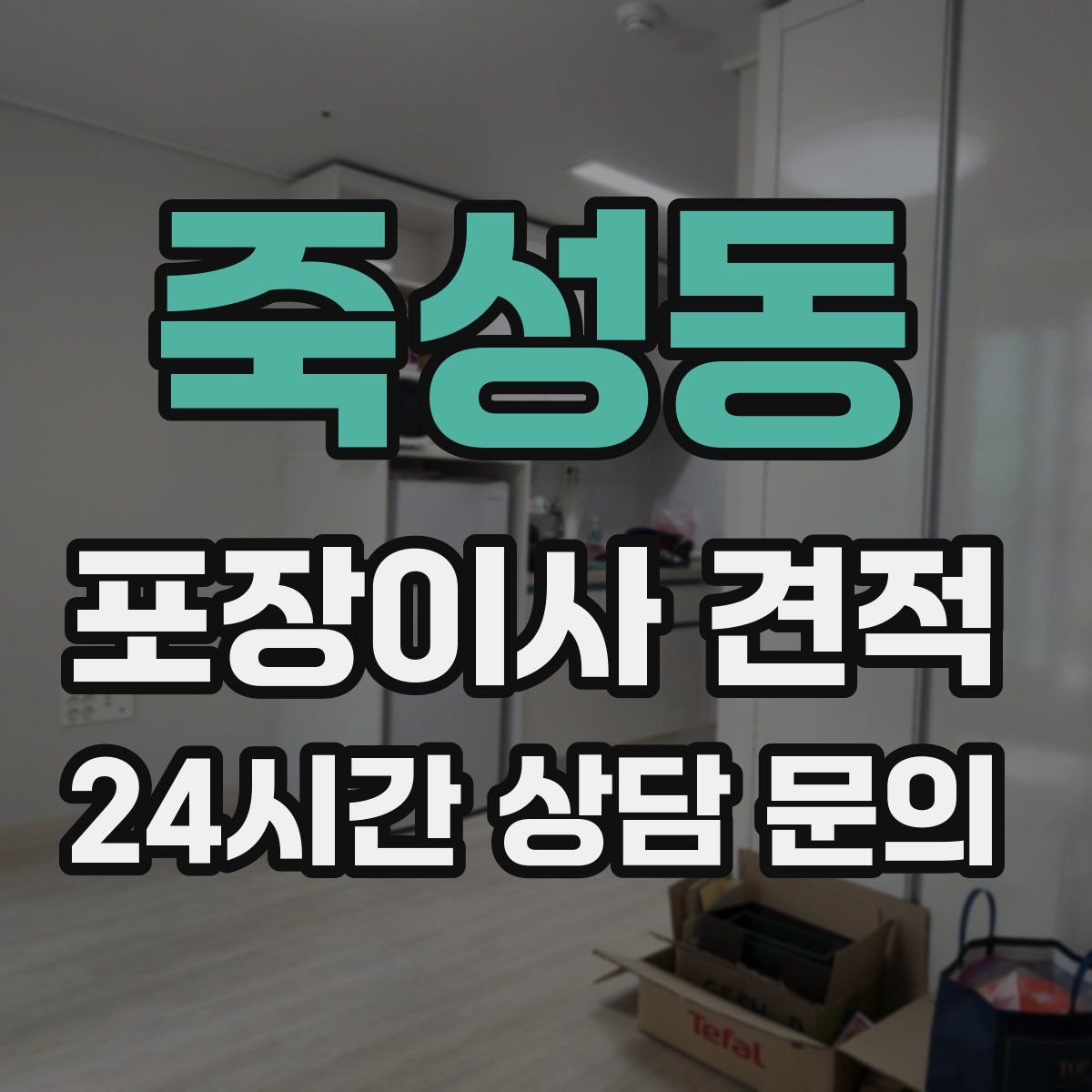 죽성동 포장이사 견적