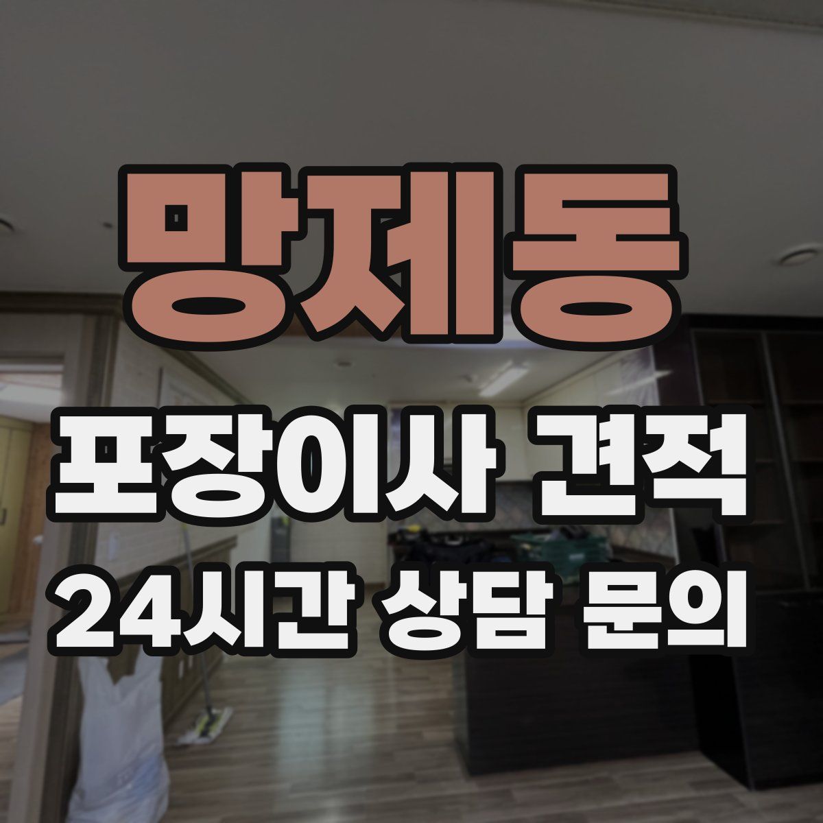 망제동 포장이사 견적