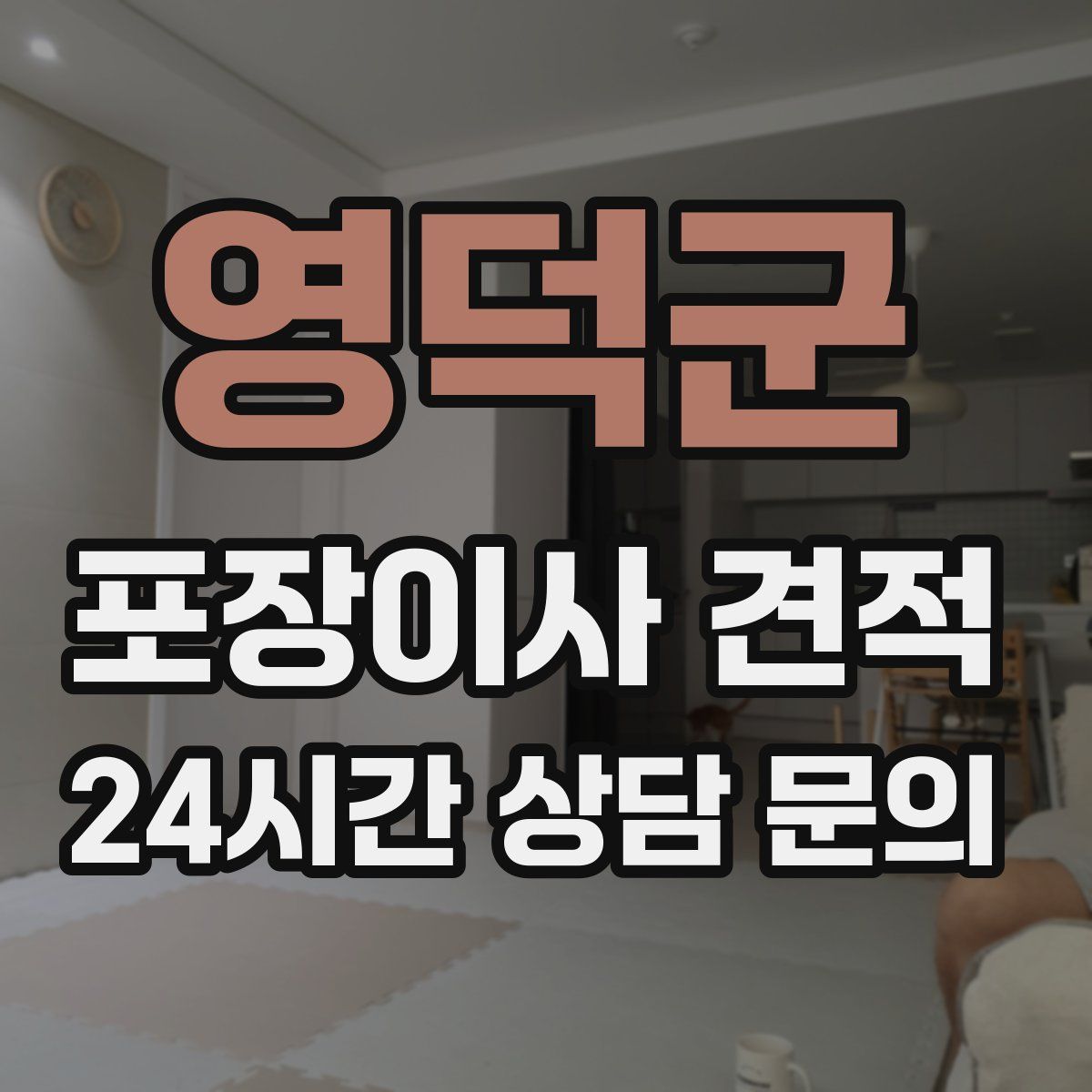 영덕군 포장이사 견적