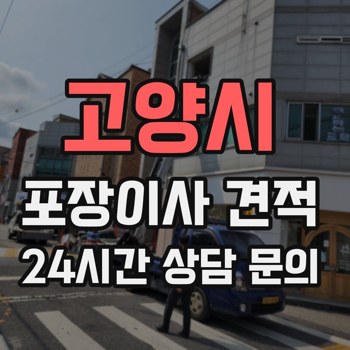 고양시 포장이사 견적