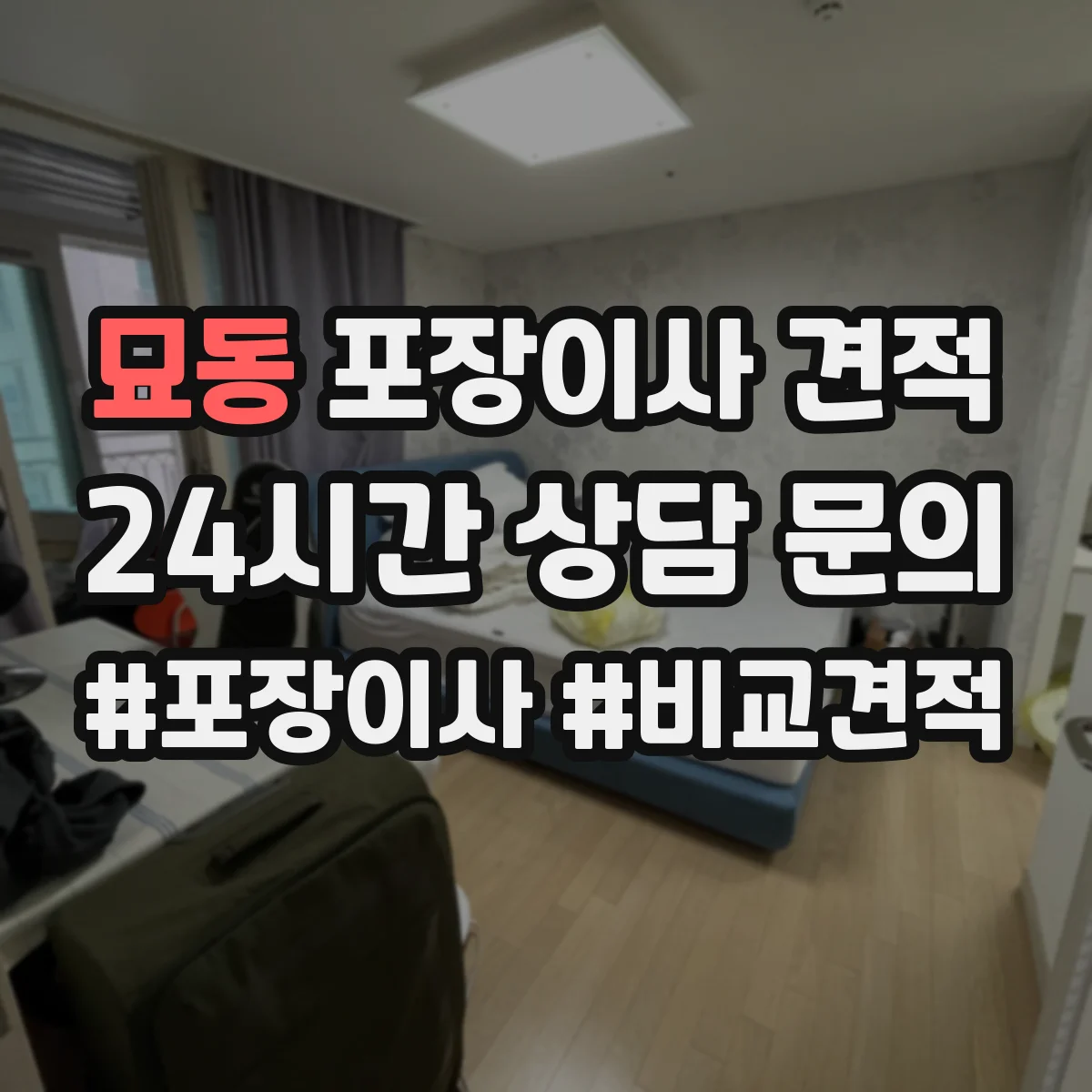 묘동 포장이사 견적