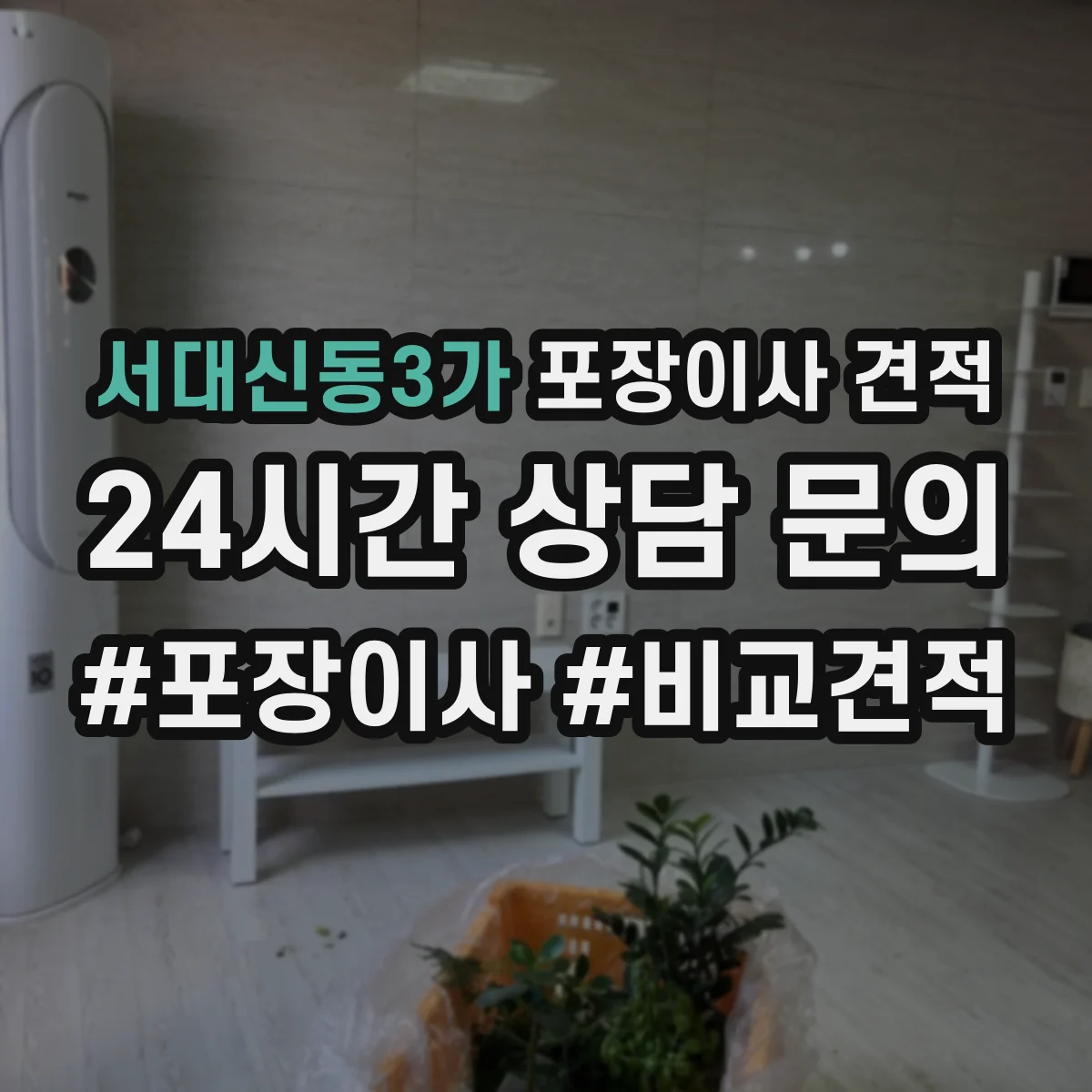 서대신동3가 포장이사 견적