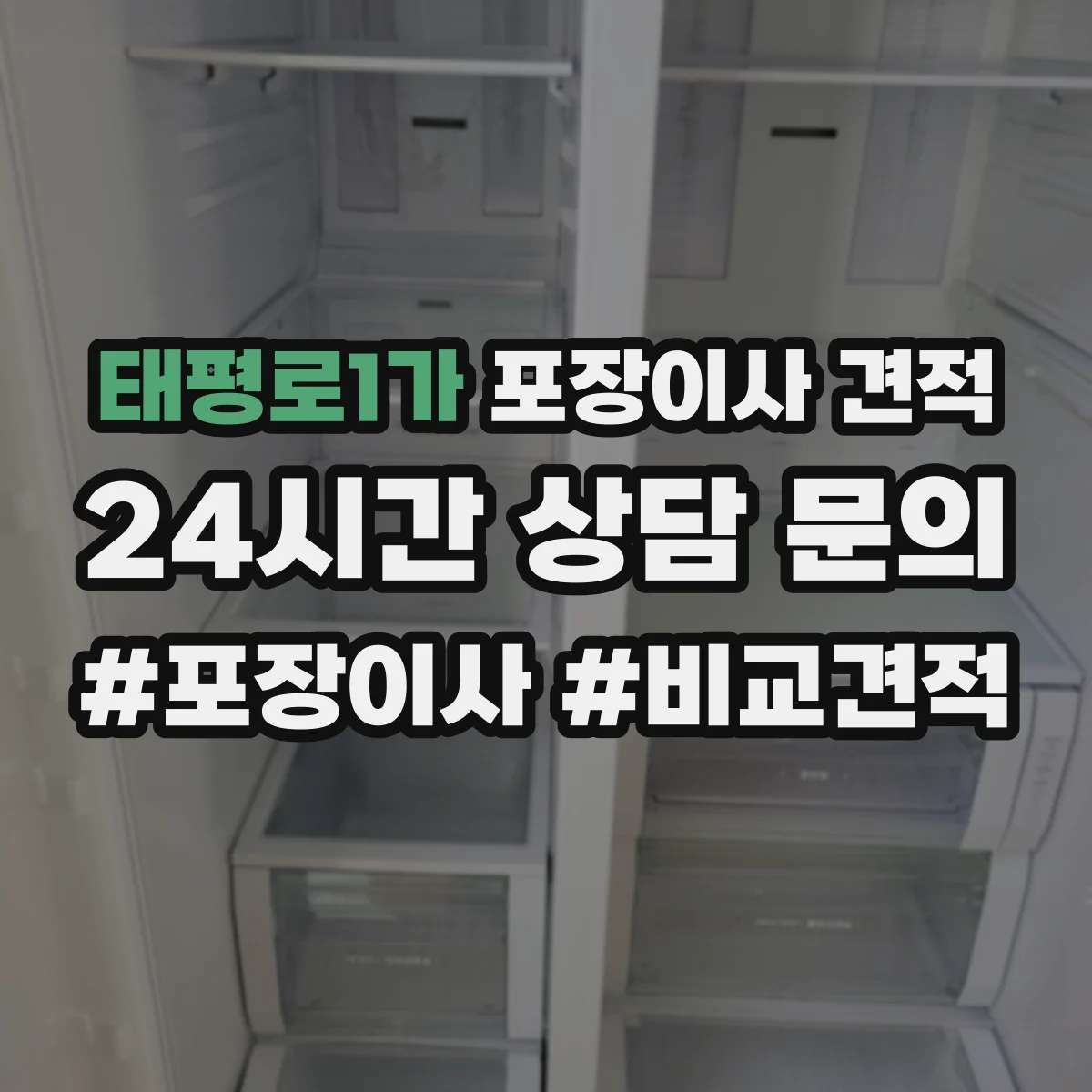 태평로1가 포장이사 견적
