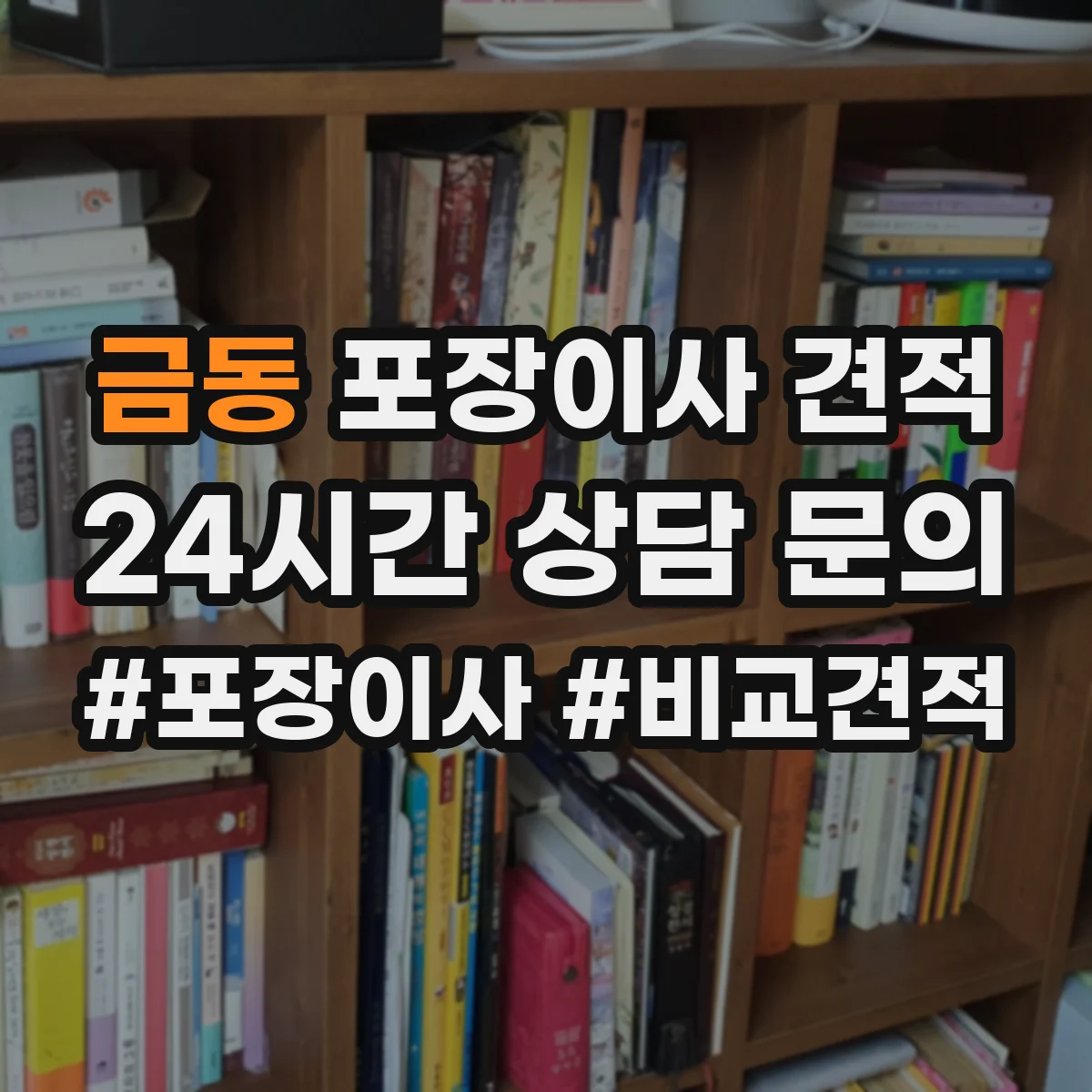금동 포장이사 견적
