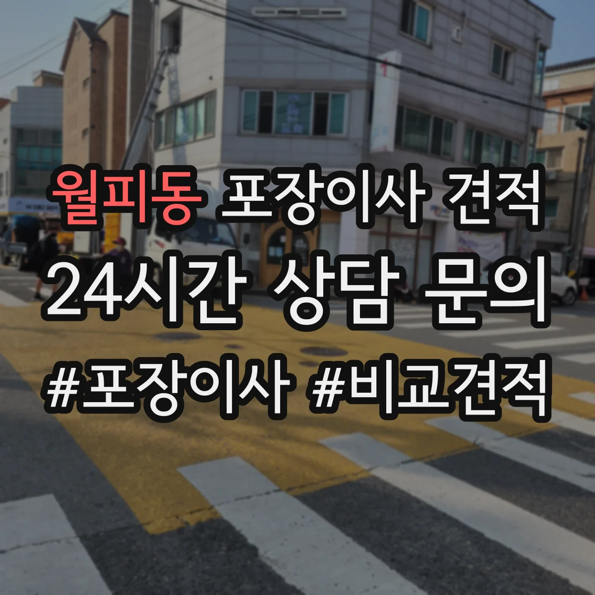 월피동 포장이사 견적
