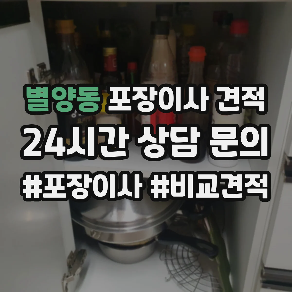 별양동 포장이사 견적