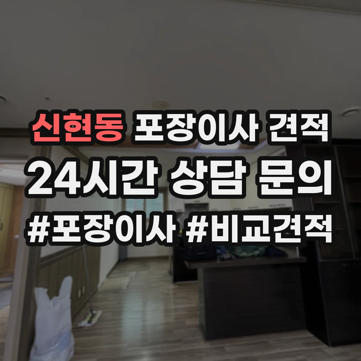 신현동 포장이사 견적