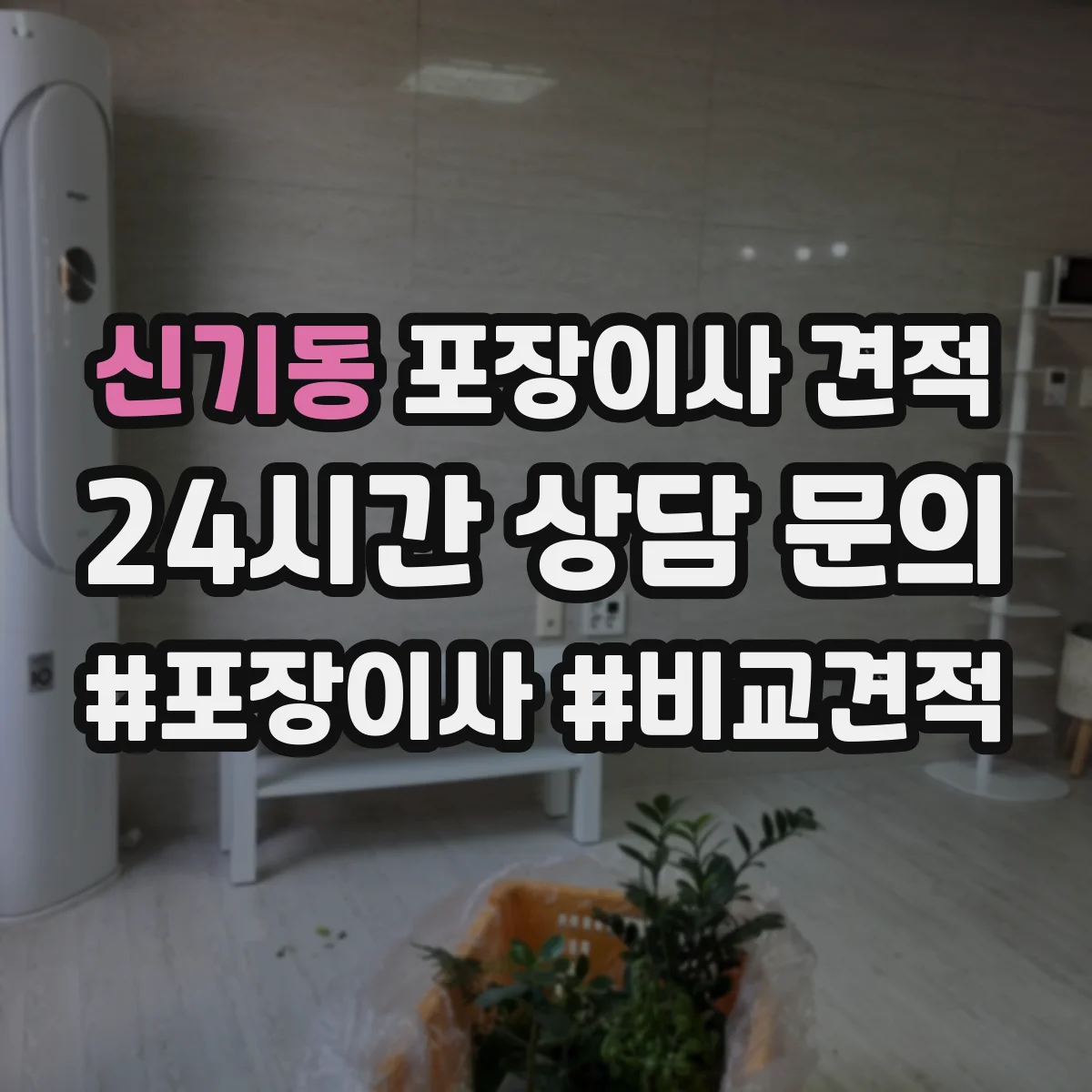 신기동 포장이사 견적