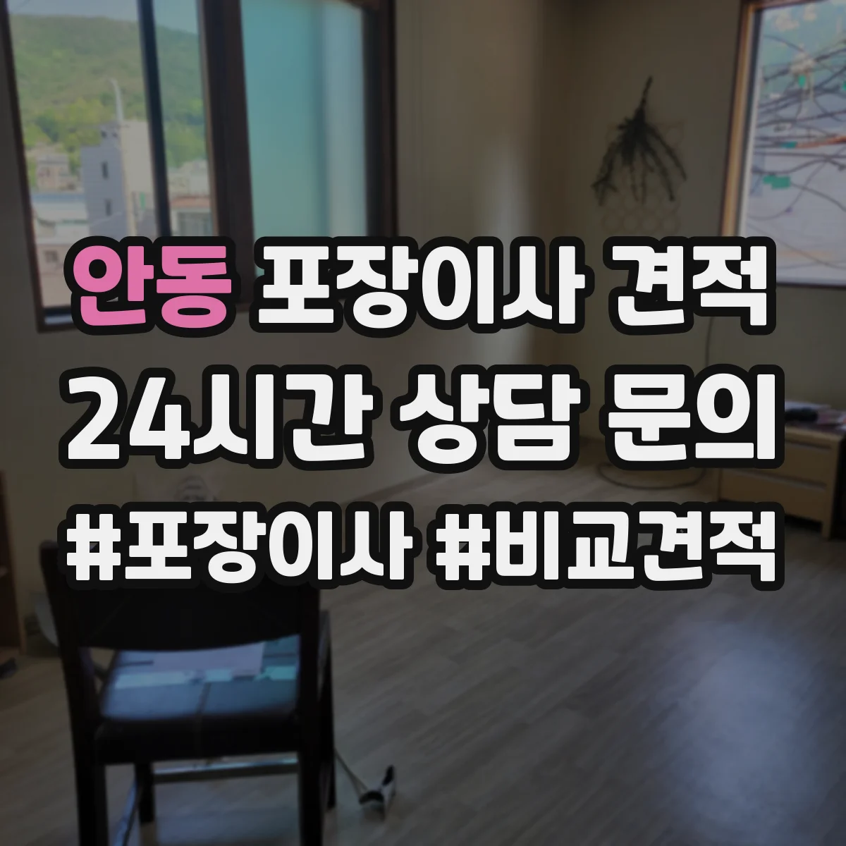안동 포장이사 견적