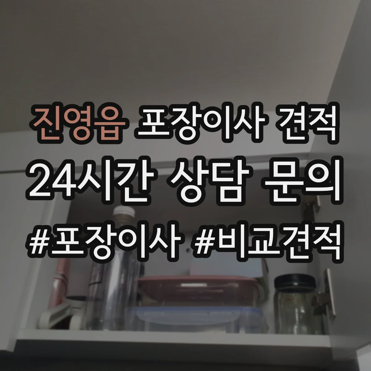 진영읍 포장이사 견적