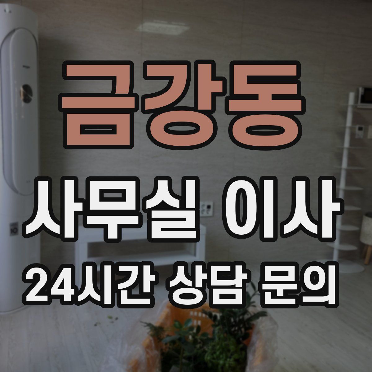 금강동 사무실 이사