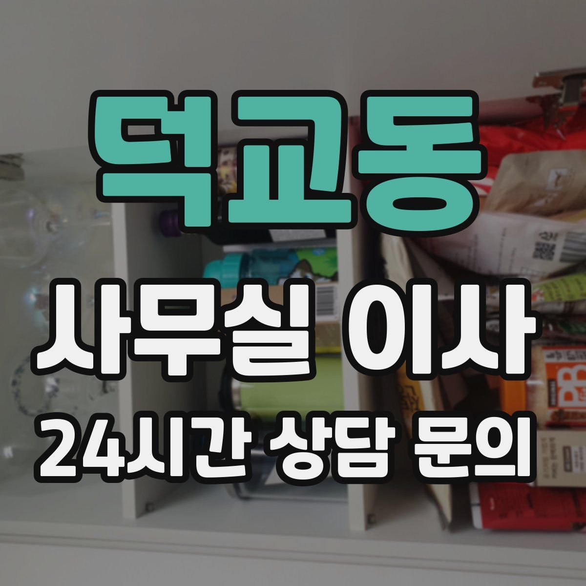 덕교동 사무실 이사