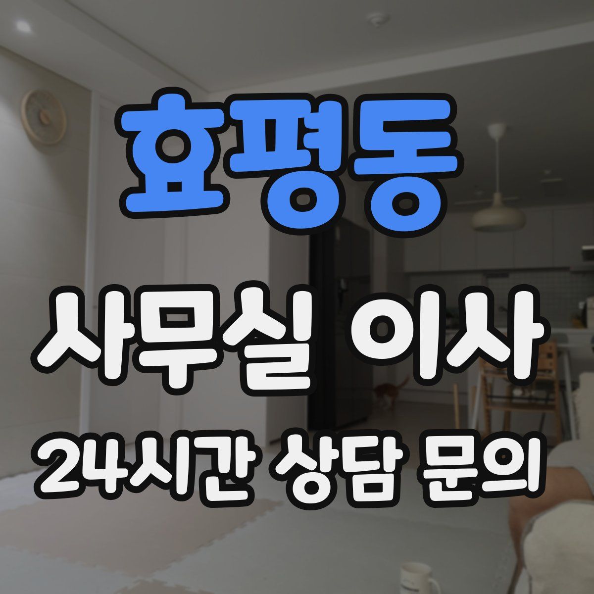효평동 사무실 이사