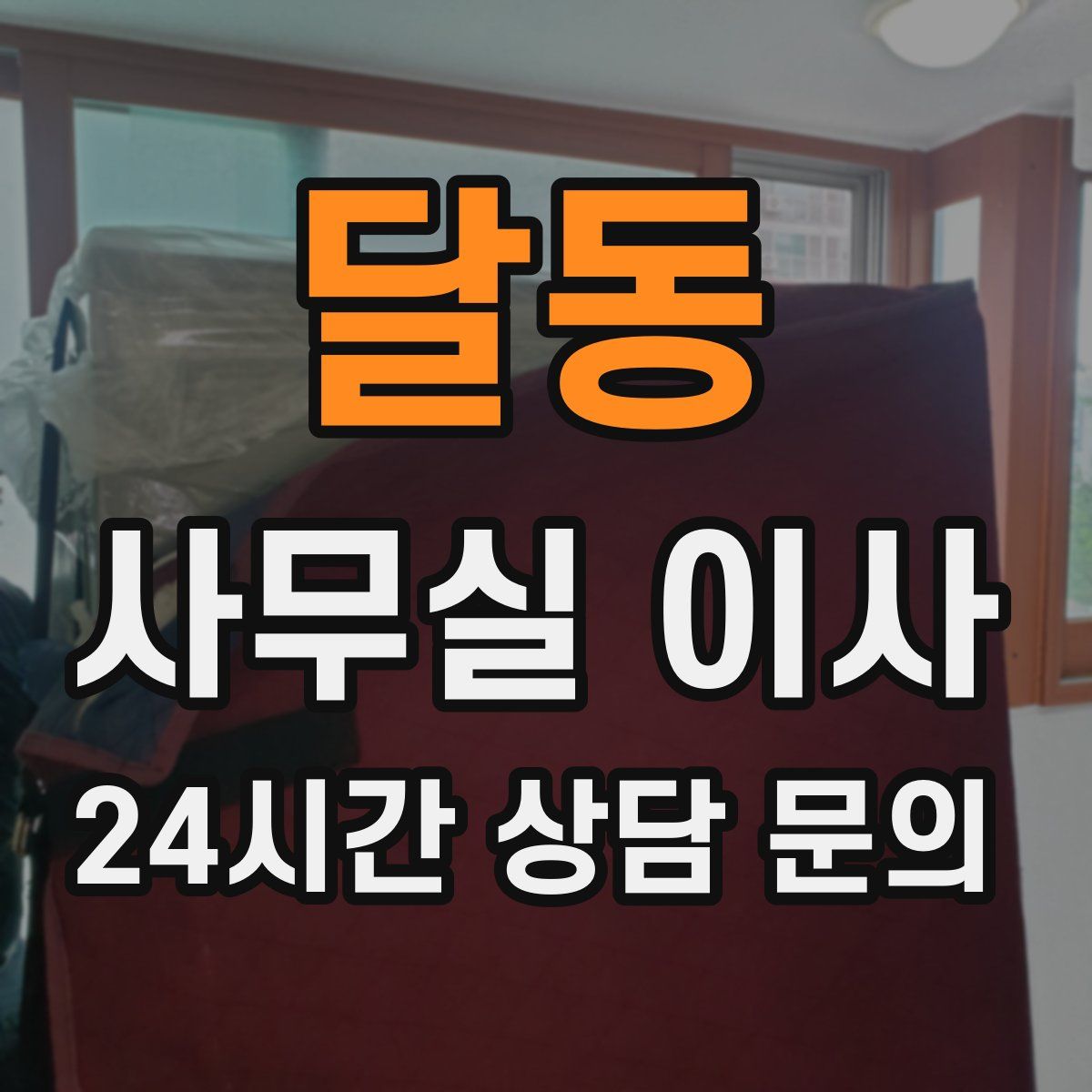 달동 사무실 이사