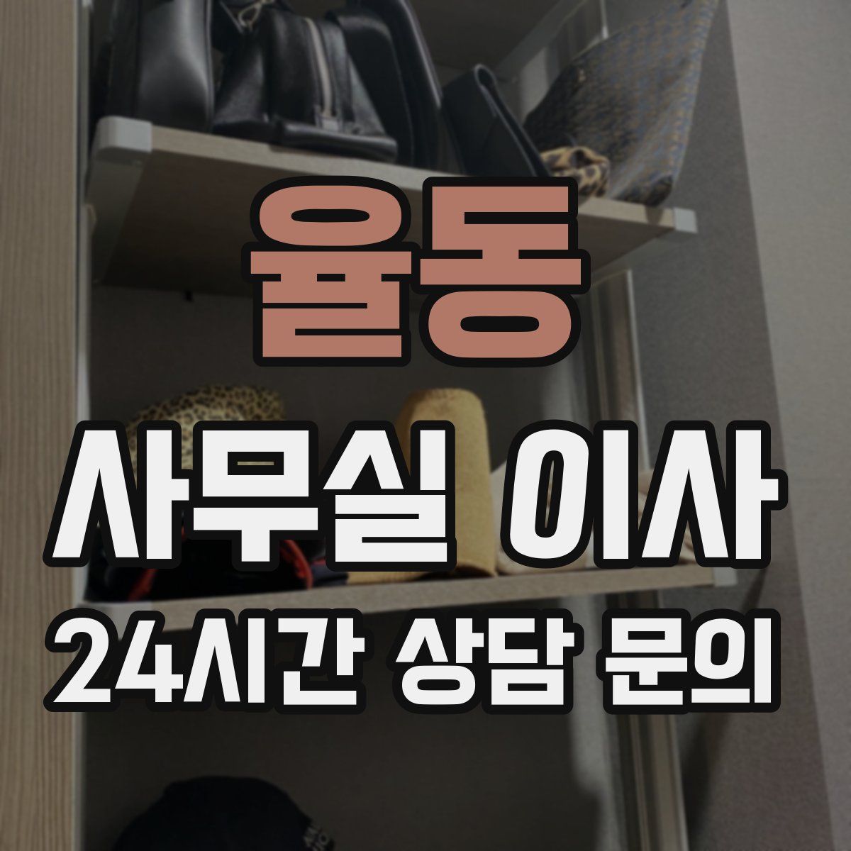 율동 사무실 이사