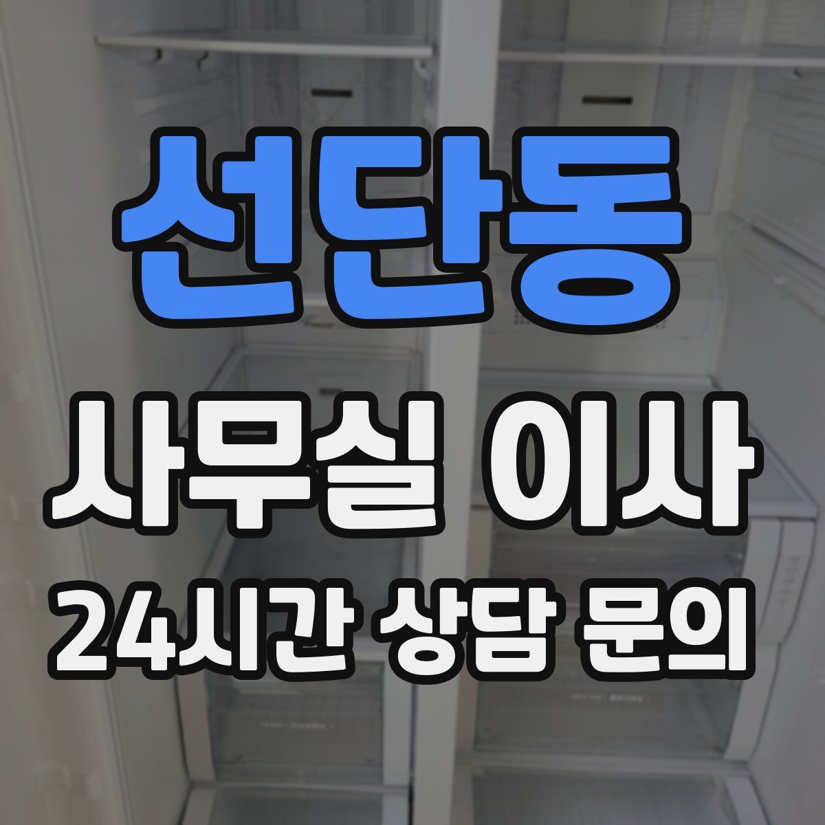 선단동 사무실 이사