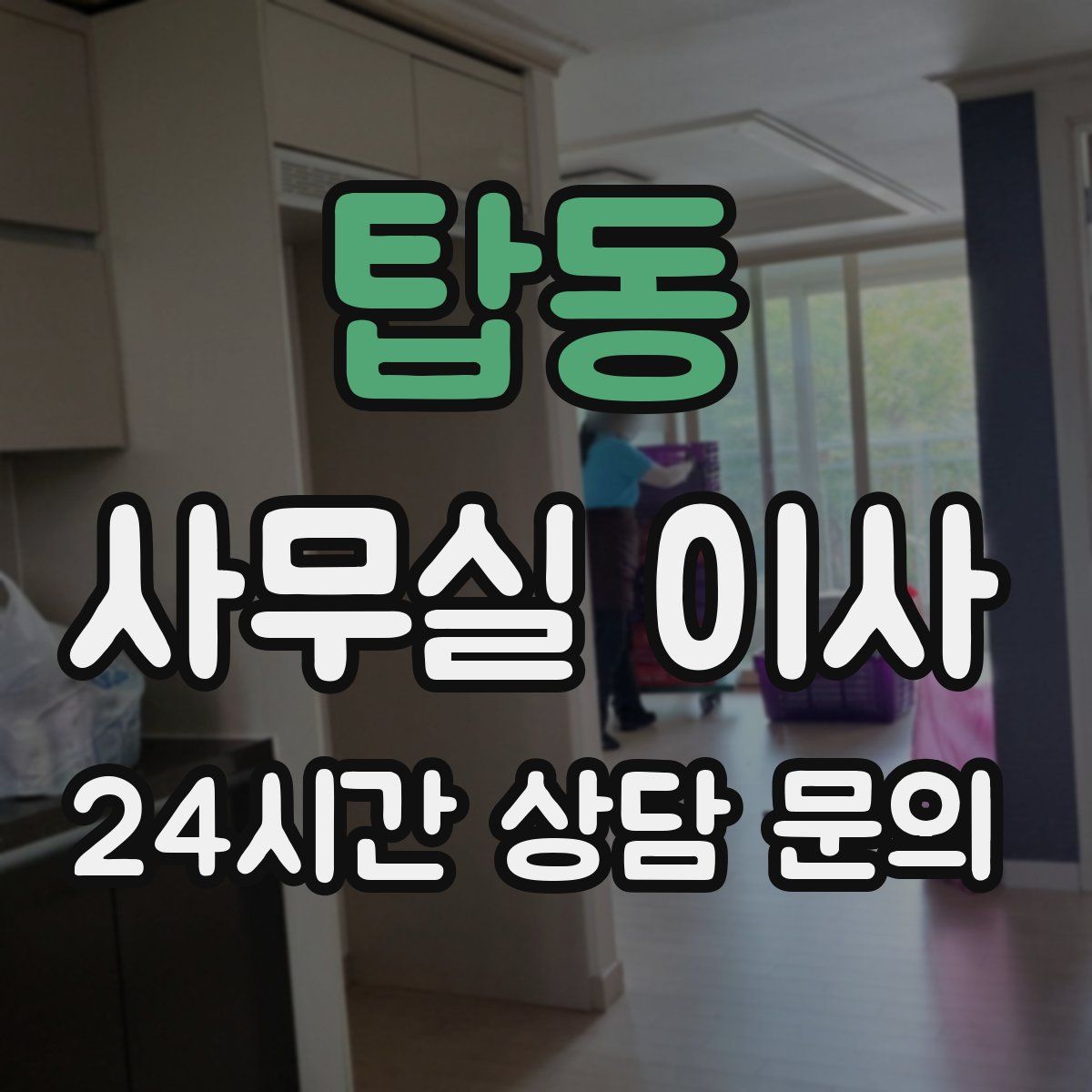 탑동 사무실 이사