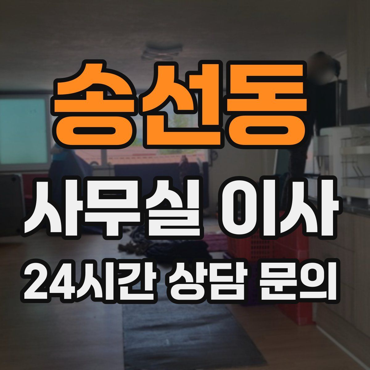 송선동 사무실 이사