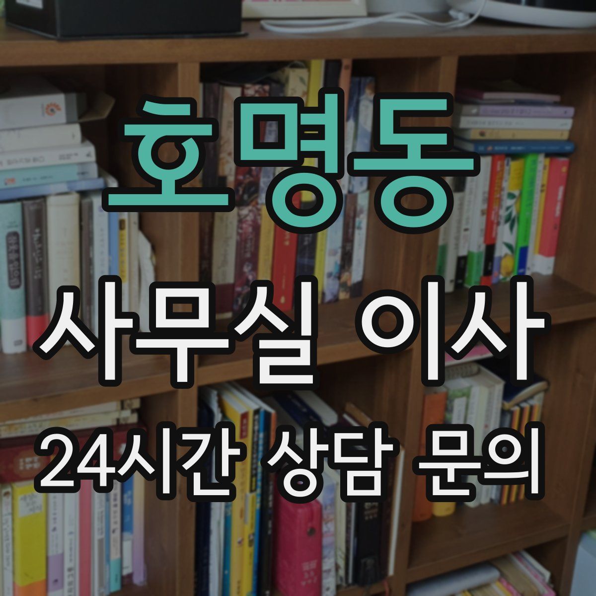 호명동 사무실 이사