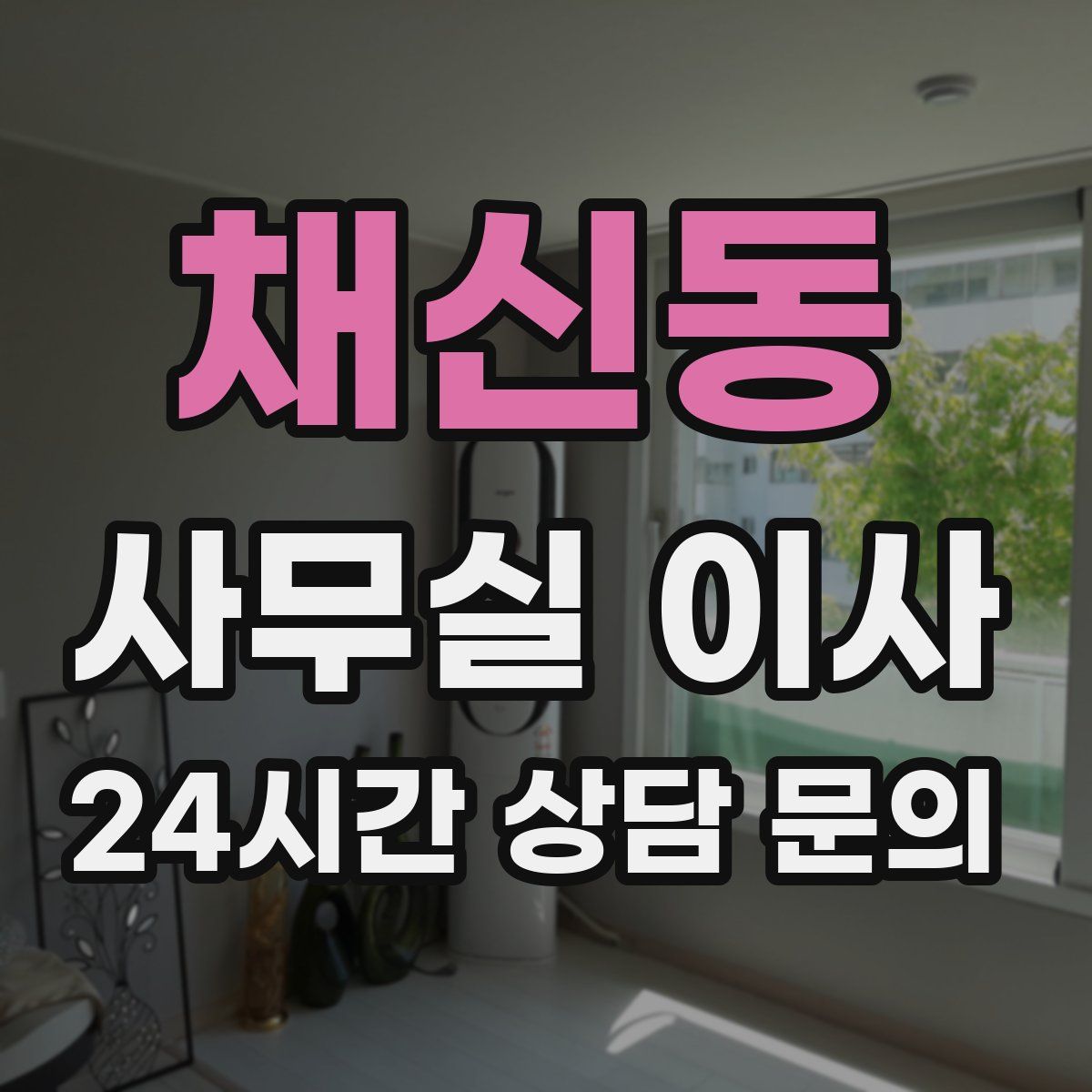 채신동 사무실 이사