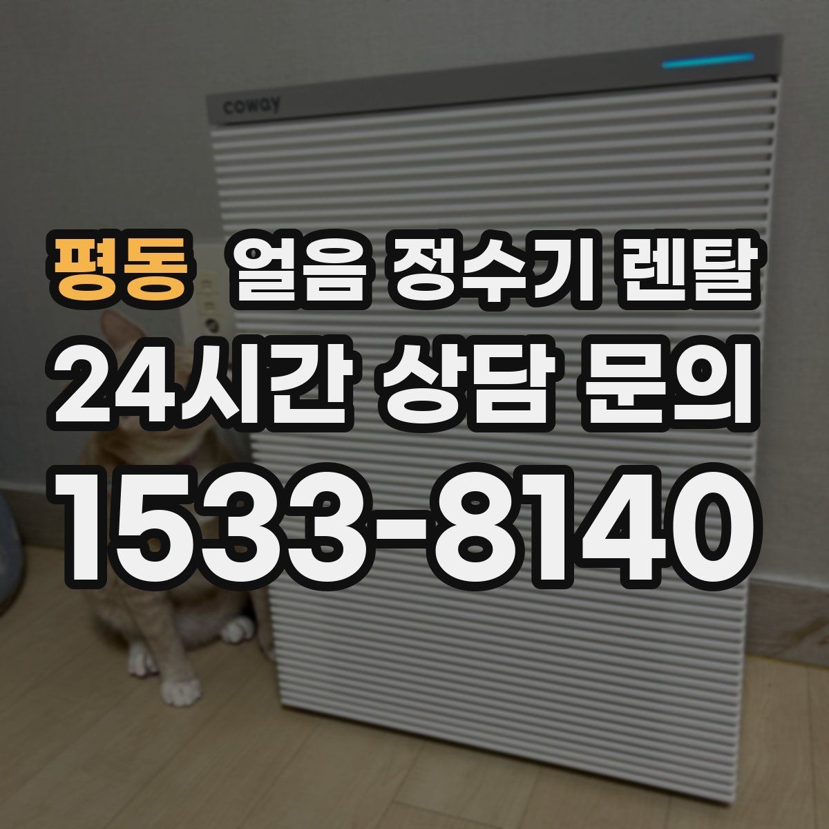 평동 얼음 정수기 렌탈 아이스 아메리카노 루틴이 쉬워지는 이유