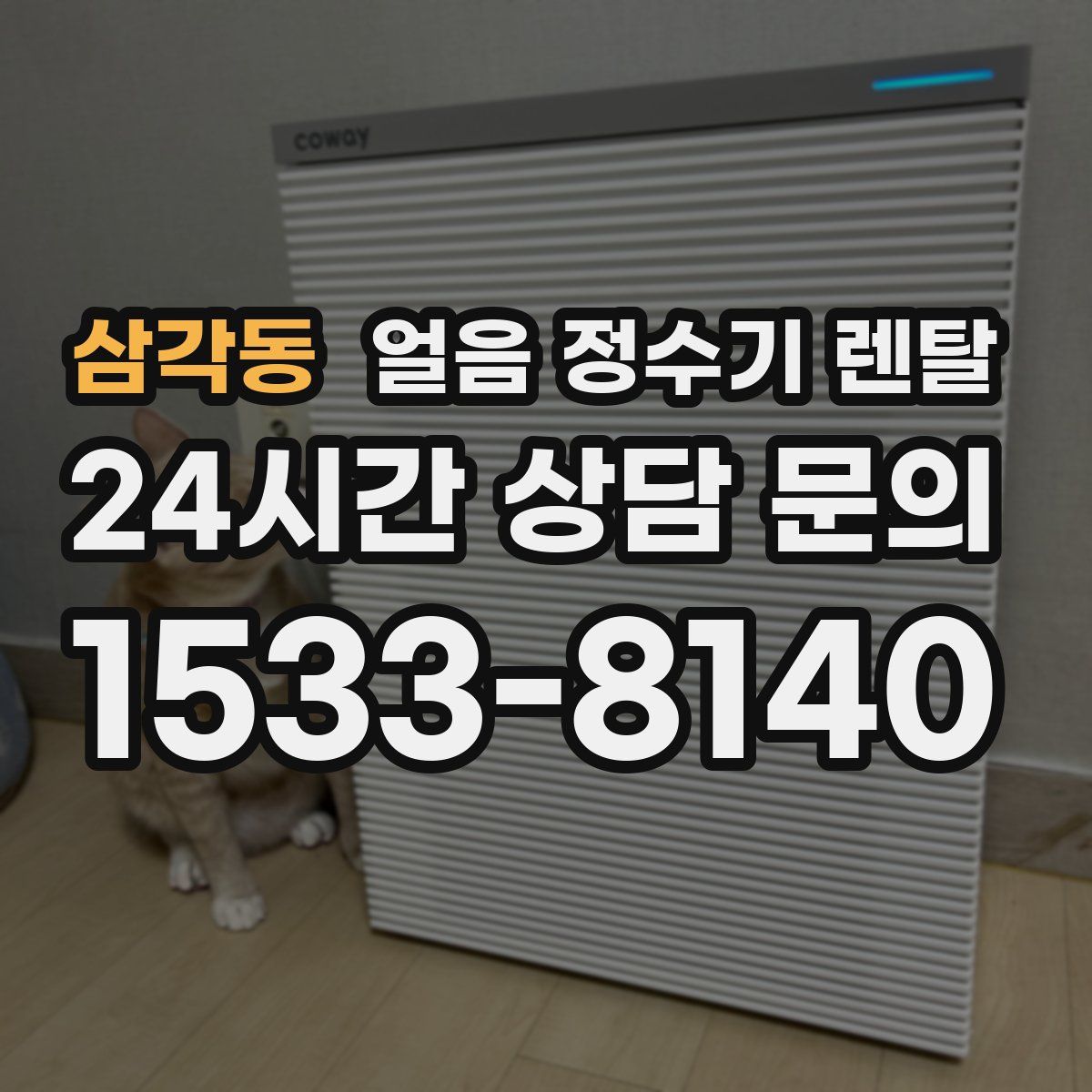 삼각동 얼음 정수기 렌탈