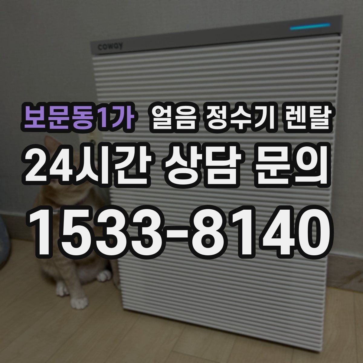 보문동1가 얼음 정수기 렌탈 얼음 저장고 냄새가 날 때 해결 방향