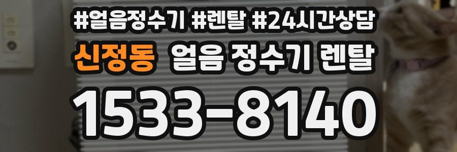 신정동 얼음 정수기 렌탈