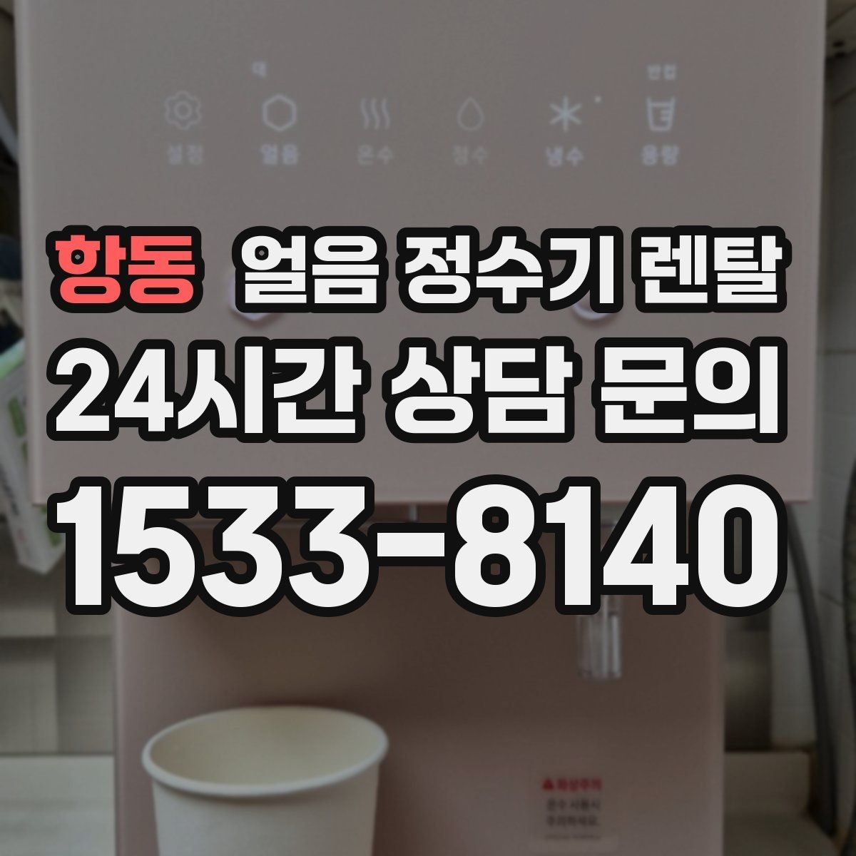 항동 얼음 정수기 렌탈 카드 할인 조건이 까다로울 때 체크 포인트