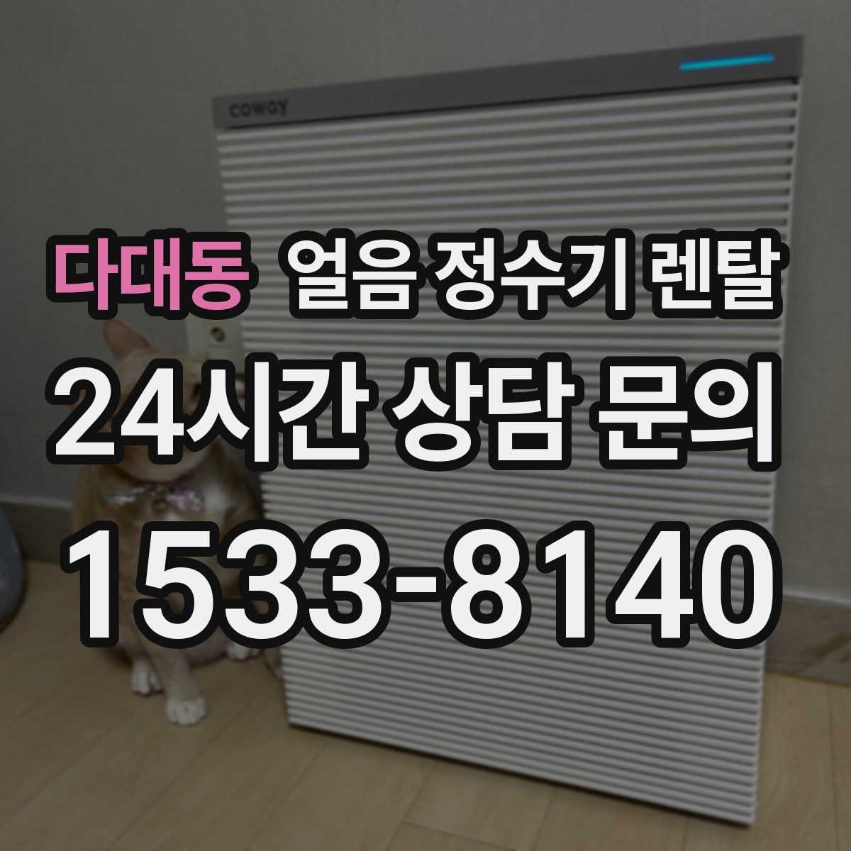 다대동 얼음 정수기 렌탈