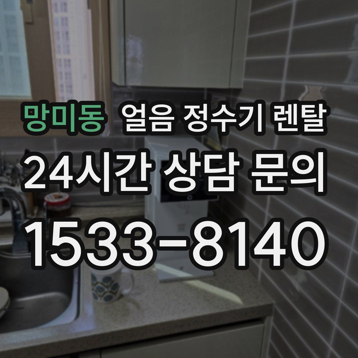 망미동 얼음 정수기 렌탈