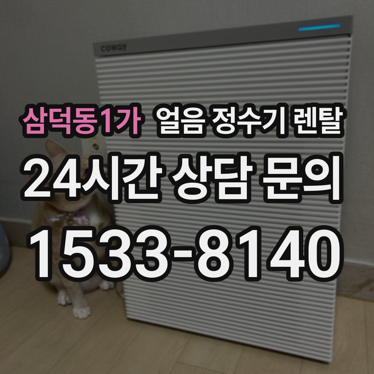 삼덕동1가 얼음 정수기 렌탈