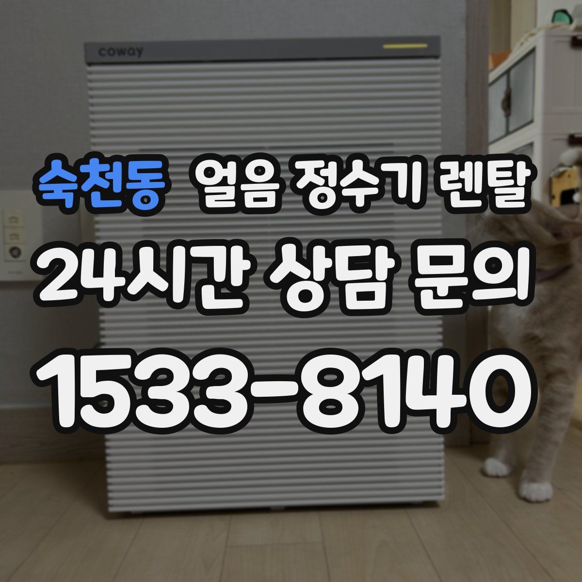 숙천동 얼음 정수기 렌탈