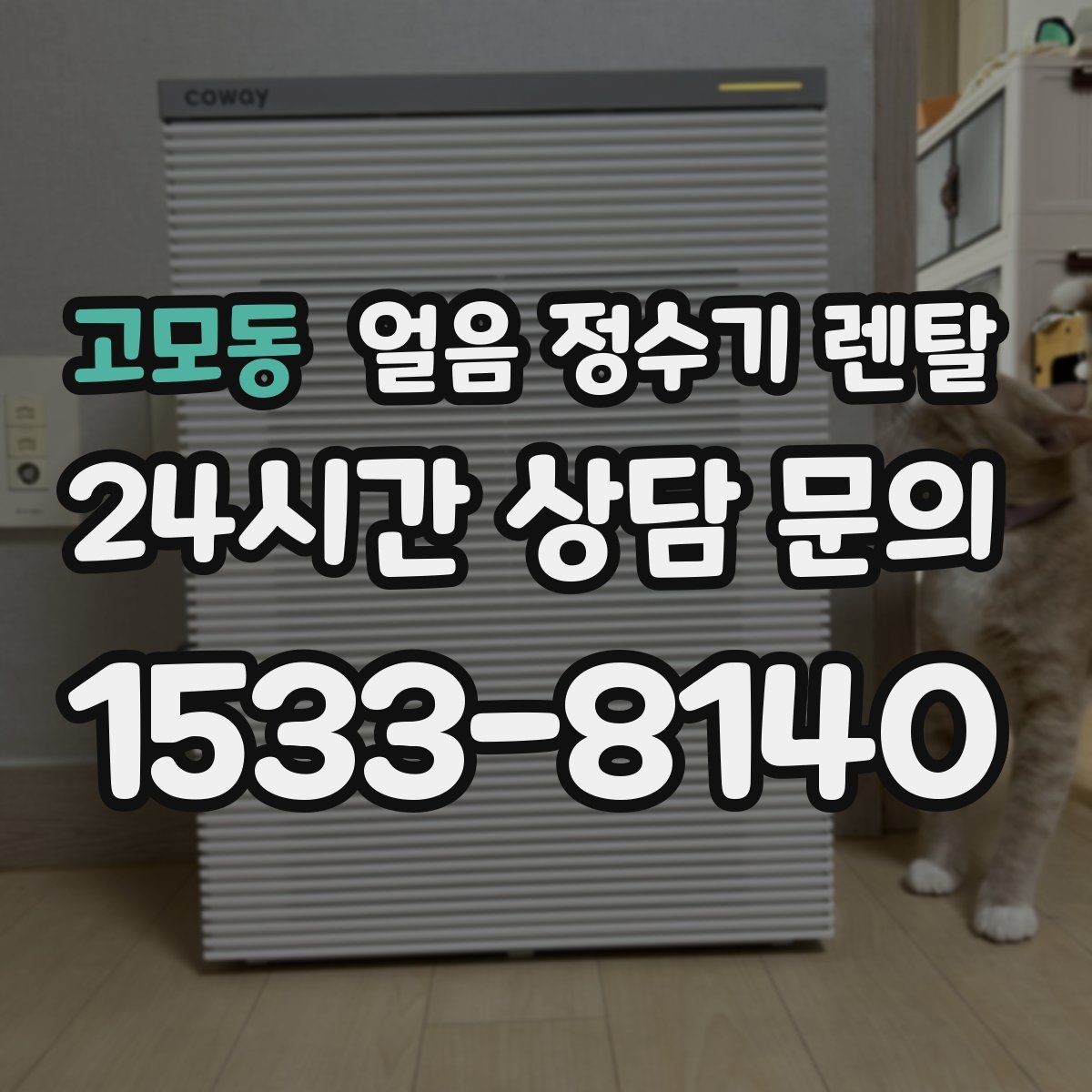 고모동 얼음 정수기 렌탈 아이 있는 집은 위생 잠금 기능이 핵심