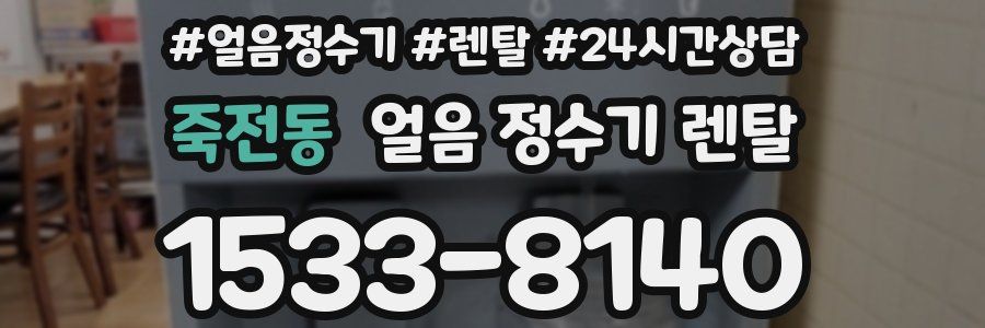 죽전동 얼음 정수기 렌탈