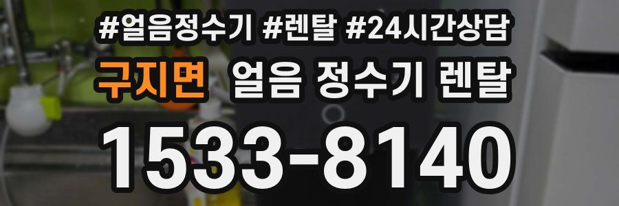 구지면 얼음 정수기 렌탈