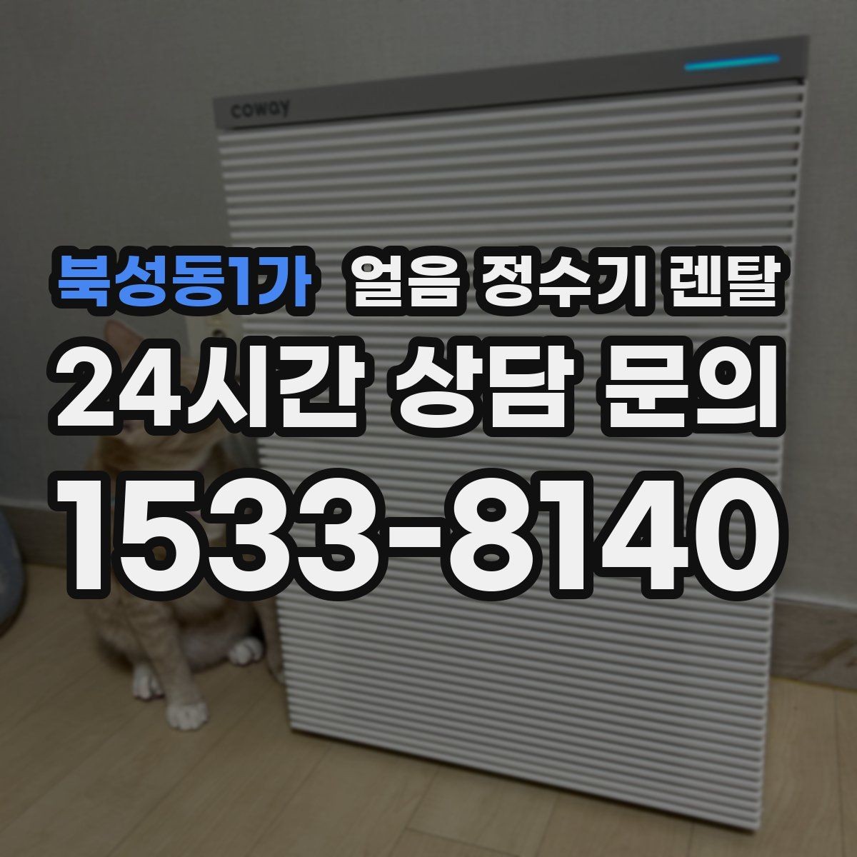 북성동1가 얼음 정수기 렌탈 자동 살균 기능이 실제로 편한 이유