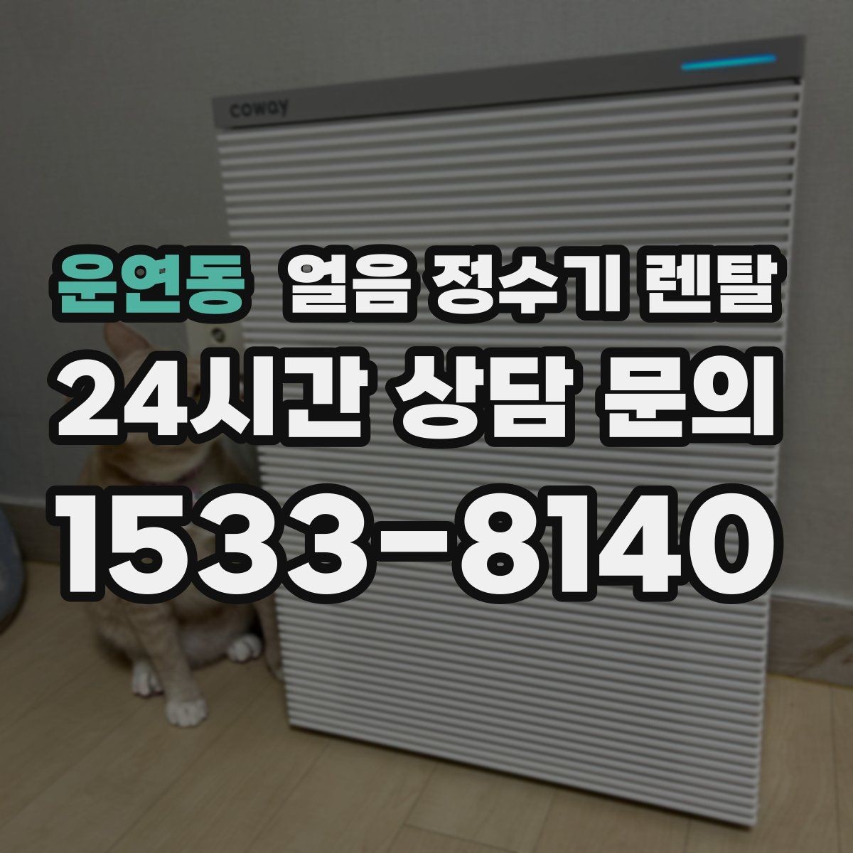 운연동 얼음 정수기 렌탈 여름에 냉수 얼음이 약해지는 이유
