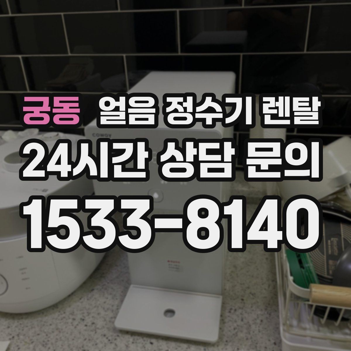 궁동 얼음 정수기 렌탈 물맛이 예민하면 어떤 필터가 맞을까