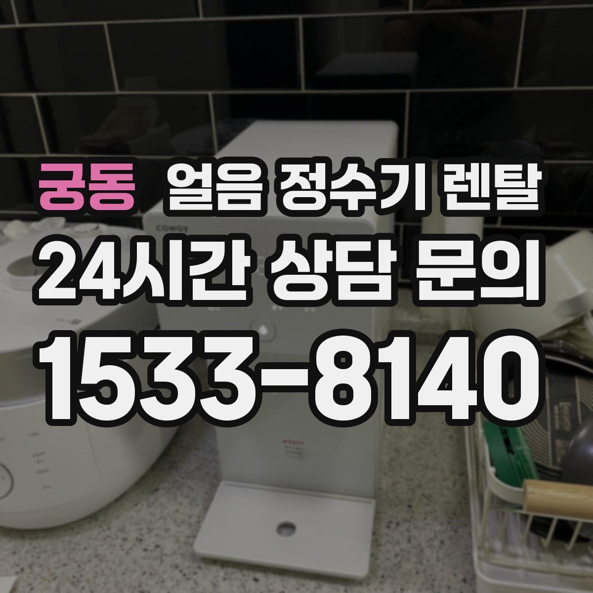 궁동 얼음 정수기 렌탈