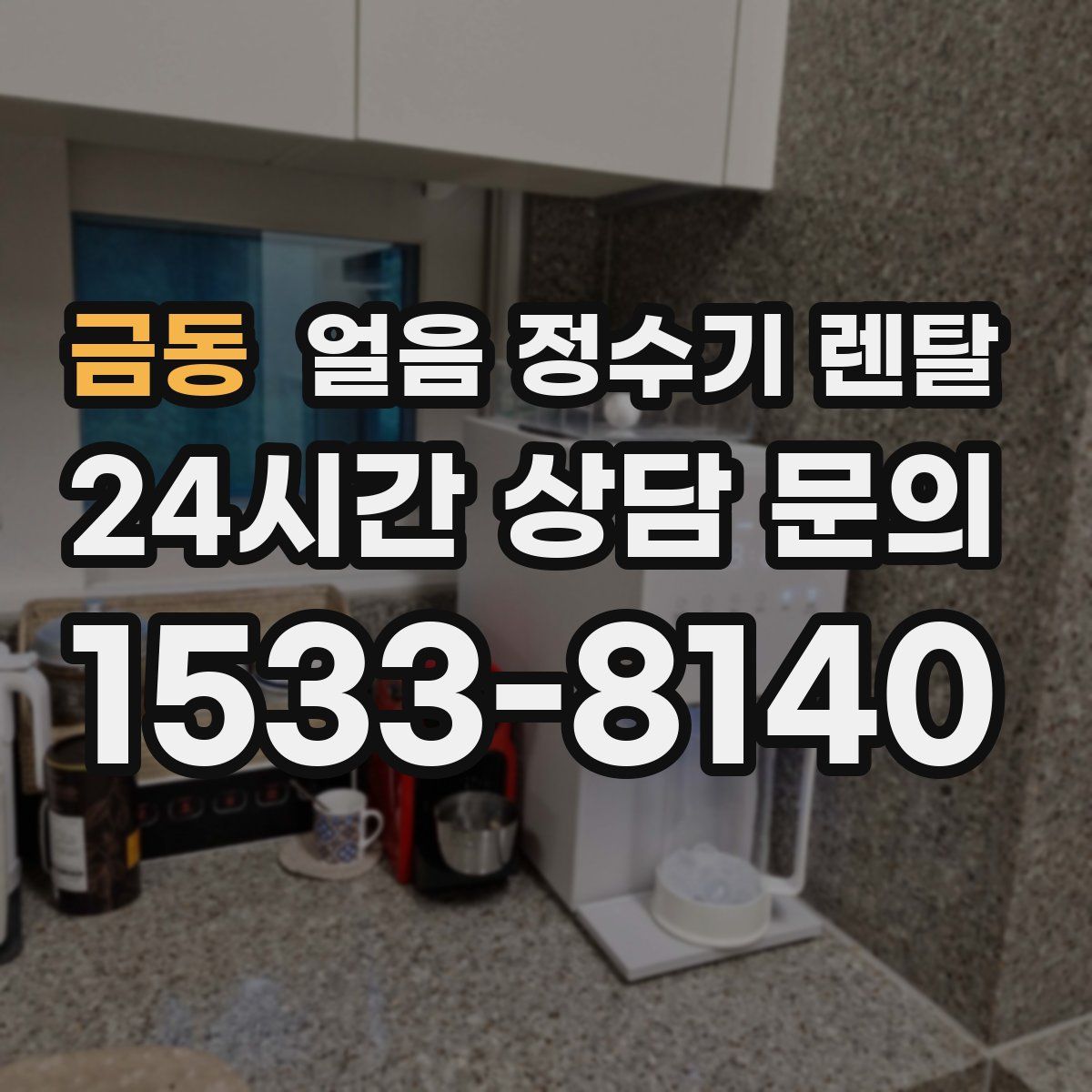 금동 얼음 정수기 렌탈