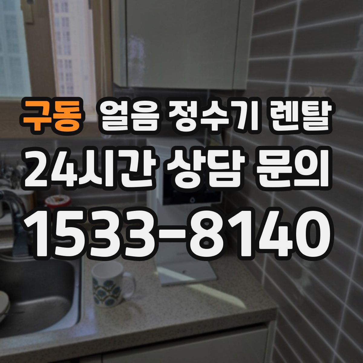 구동 얼음 정수기 렌탈